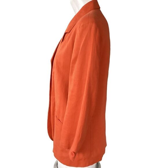 Sisley linen blazer small.  0682 - Picture 4 of 9